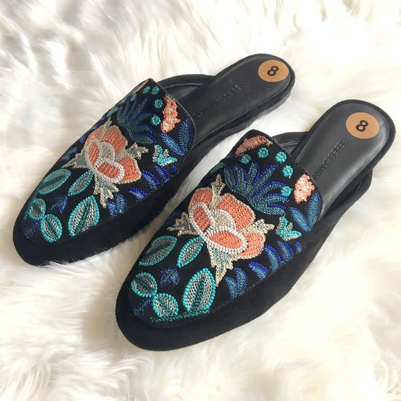 Rebecca Minkoff Shoes - Rebecca Minkoff Raylee Floral Loafer Mule Size 8